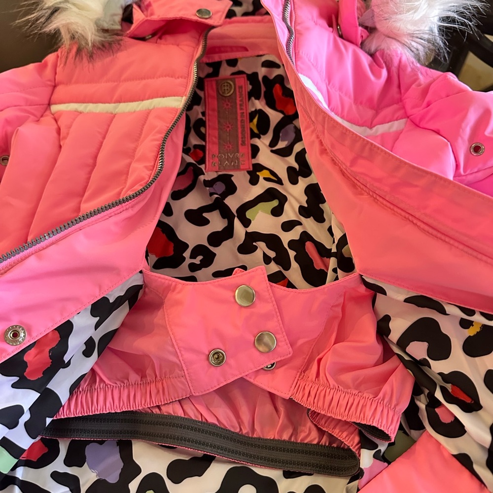 French Ski Jacket Poivre Blanc Harriett for Girls, 5 Years excellent condition - Picture 6 of 16